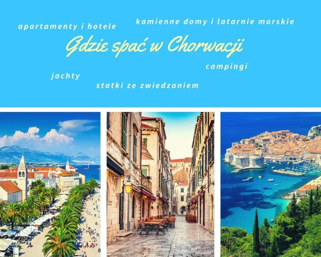 Chorwackie portale rezerwacyjne noclegów