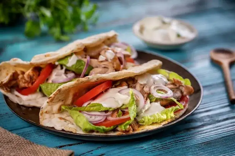 Ateński gyros w picie