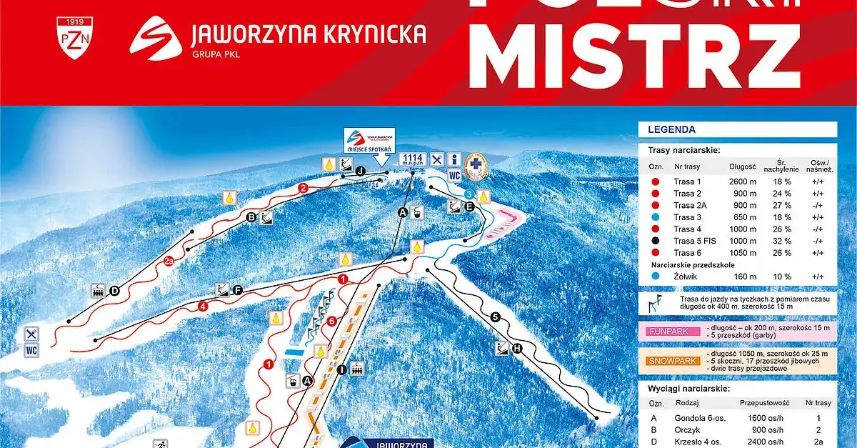 Krynica Zdrój Jaworzyna Krynicka narty